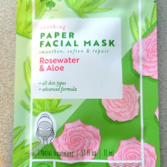 3 Kinds of Sheet Masks (3 Masks) Charcoal Probiotics Rosewater Aloe Multivitamin - Picture 6 of 7